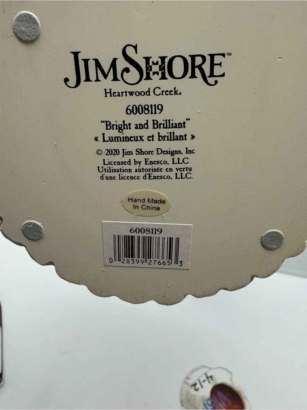 Jim Shore Heartwood Creek “Bright and Brilliant Santa Claus from 2020 (NIB)